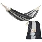 Paradiso Family Sized Handcrafted Garden Hammock with Bag - Silver