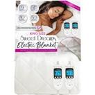 Electric Blanket Quilted King Bed Size Heated Mattress Cover