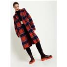 Red Check Coat