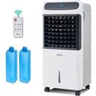 12L Digital Evaporative Air Cooler with Remote Control & Timer - White/80W
