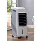 6.5L Multifunctional Anion Digital Air Cooler Water Circulation With Remote Control,Honeycomb Heat Dissipation Pad,120 Degree Automatic Swing