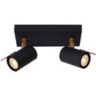 'GRONY' Dimmable Rotatable Indoor LED Twin Ceiling Spotlight GU10