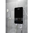 8kW Electric Instant Hot Water Heater Tankless with Shower Kit & Over-Temp Protection