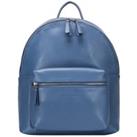 Soft Grain Leather Zip Around Backpack