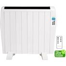 Aluminium Electric Panel Heater with Timer & Remote Control 1.2kW