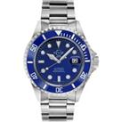 Liguria Blue Dial Stainless Steel Bracelet Swiss Automatic Watch