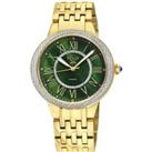 Astor II Green MOP Dial IPYG Swiss Quartz Diamond Watch