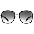 Square Black Gold Grey Gradient Elva/S Sunglasses
