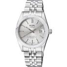 Swiss Automatic SW200 West Village Silver Sunray Dial Stainless Steel Bracelet