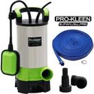 Electric Submersible Dirty or Clean Water Pump 1100W with 25M Hose