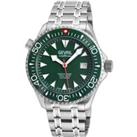 Hudson Yards Swiss Automatic SW200 green dial Stainless steel watch
