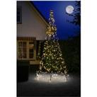 Outdoor Christmas Tree with Twinkling Lights - 4M 640 LED lights create a beautifully illuminated Christmas tree