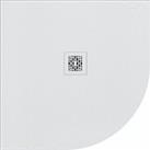 800 x 800 Graphite Slate Effect Quadrant Shower Tray