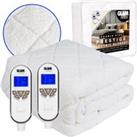 Electric Blanket 9 Heat & 10 Timer Settings Machine Washable - Double