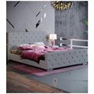 Vida Designs Arabella King Size Bed Linen Fabric 950 x 1580 x 2180 mm