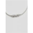 Recycled Sterling Silver 925 Love Knot Mesh Necklace