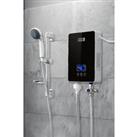 6kW Tankless Electric Water Heater with Shower Head Digital Temperature Display
