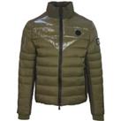 Plain Quilted Green Jacket
