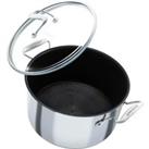SteelShield C-Series Stock Pot Non Stick Kitchen Soup Cookware - 26cm