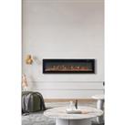 80 Inch Electric Fireplace with Remote 9 Flame Colours 900W/1800W