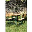 4 Seater Rustic Camping Dining Table Set