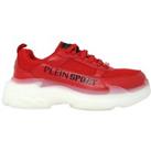 Brand Logo Red Sneakers