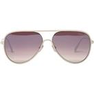 Jessie-02 FT1016 18Z Silver Sunglasses