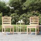 Garden Chairs 2 pcs 40.5x48x91.5 cm Solid Wood Pine