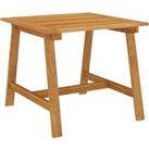 Garden Dining Table 88x88x74 cm Solid Acacia Wood