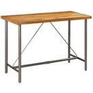 Bar Table Solid Reclaimed Teak 150x70x106 cm