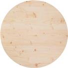 Table Top 80x2.5 cm Solid Wood Pine