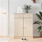 Shoe Cabinet ALTA 77x35x96 cm Solid Wood Pine