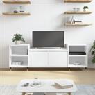 TV Cabinet White 160x35x55 cm Engineered Wood