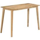 Dining Table 112x52x76 cm Solid Wood Mango