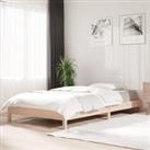 Stack Bed 80x200 cm Solid Wood Pine