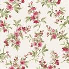 Noordwand Wallpaper Blooming Garden 6 Flowers Red and Green
