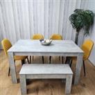 Kosy Koala Dining Table Set with 4 Chairs and a Bench Dining Room and Kitchen table set of 4