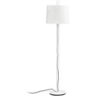 Montreal Floor Lamp Round Tappered Shade White E27