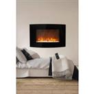 35 Inch Wall Mounted Electric Fireplace