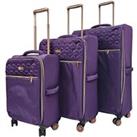 Cabin Suitcases Set 4 Wheel Luggage Travel Lightweight Bags