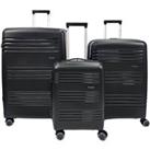 Hard Shell Cabin Suitcase Set 4 Wheel Luggage TSA Bag