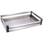 71.4cm Stainless Steel Cabinet Pull-Out Basket Kitchen Pantry