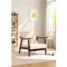 Wooden Single Armchair Sofa Accent Chair