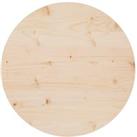 Table Top 60x2.5 cm Solid Wood Pine