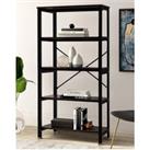 5-Tier Ladder Bookshelf with Open Storage Unit