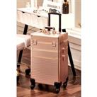 3 in 1 Rolling Makeup Train Case Professional Large Storage Cosmetic Trolley