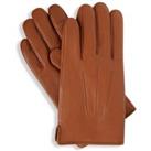 Gift Boxed Tan Real Leather Gloves