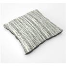 Washed Out Canvas Pattern Floor Cushion