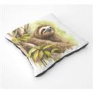 Sloth Watercolour Floor Cushion