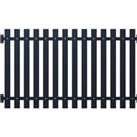 Fence Panel Anthracite 170.5x150 cm Powder-coated Steel